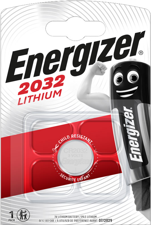 Lithiová baterie Energizer CR 2032 - 3 V - 1 ks v balení