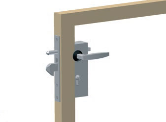 Zámek pro posuvnou bránu a vrata LOCK L