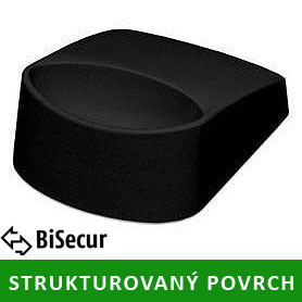Stojan pro VELKÝ dálkový ovladač HS*BS k postavení - černý, strukturovaný