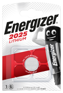 Lithiová baterie Energizer CR 2025 - 3 V - 1 ks v balení